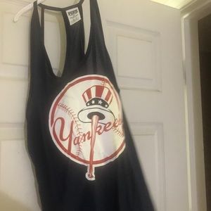 Pink Yankees tank